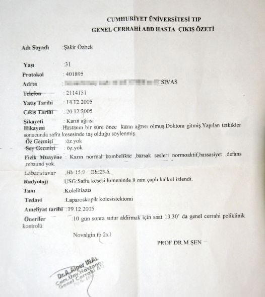 Terör gazisine 'normal' rapor 4