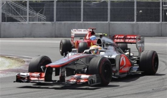 Kanada'da zafer Lewis Hamilton'ın 3
