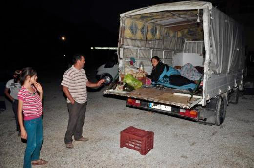 Fethiye'de tsunamiden kaçış 5