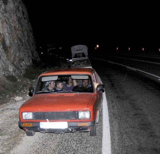 Fethiye'de tsunamiden kaçış 7