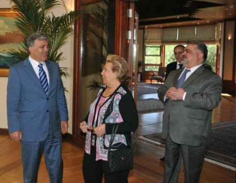 Semra Özal Abdullah Gül ile görüştü 7