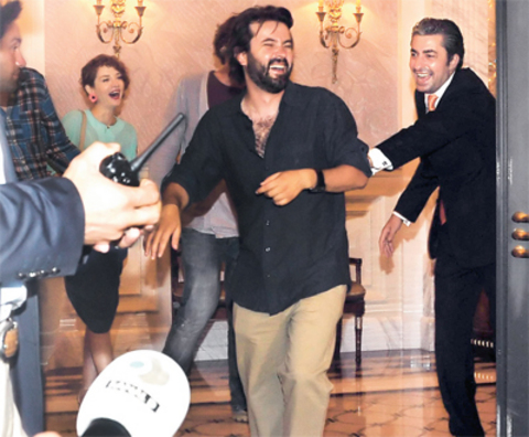 Finali eğlenerek yaptılar. 5