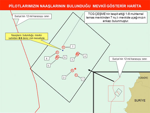 İşte düşürülen uçaktan çıkanlar 1