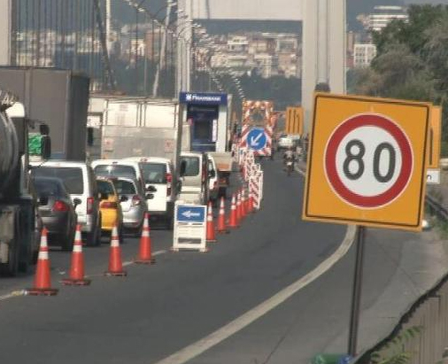 İstanbul'da hangi yollarda çalışma var? 16