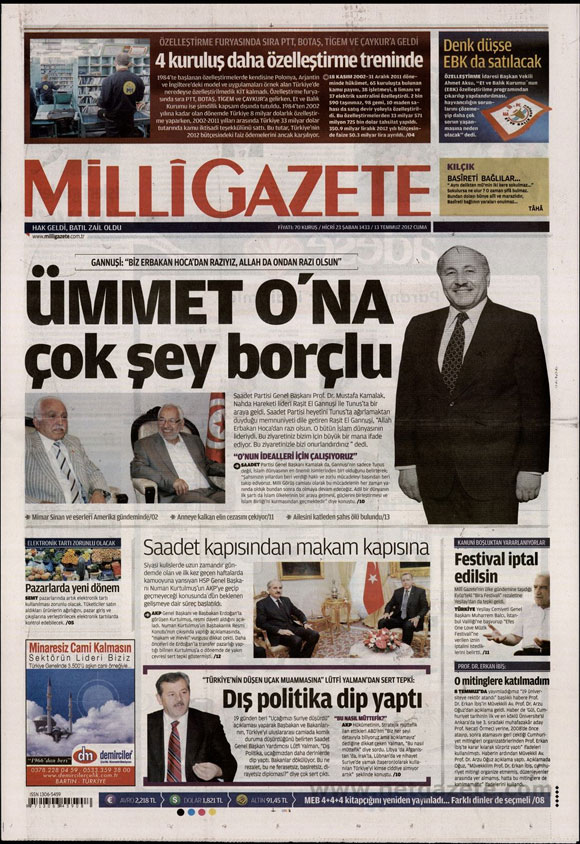 Günün en bomba gazete manşetleri 10