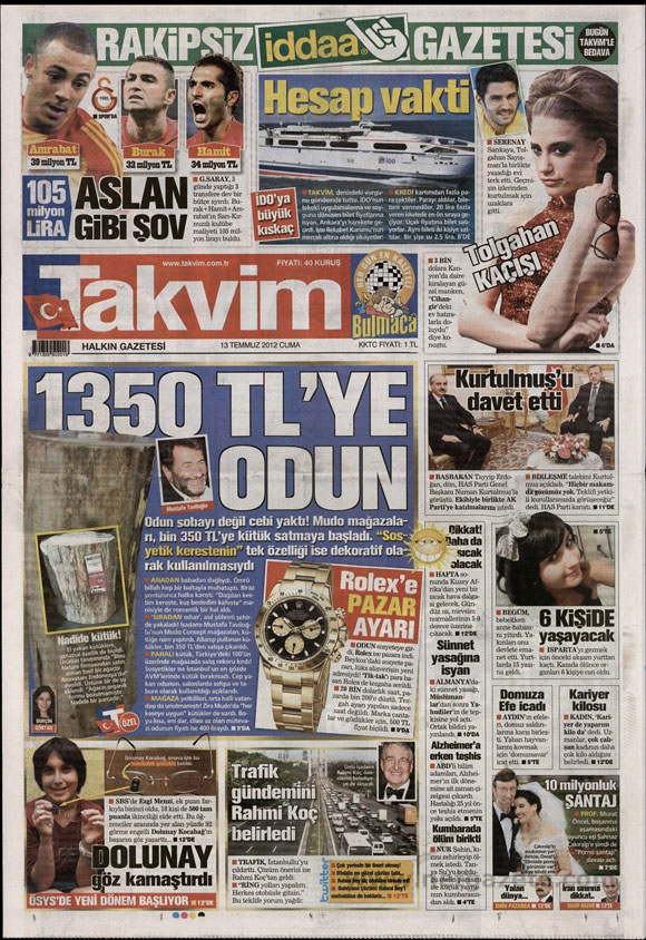 Günün en bomba gazete manşetleri 17