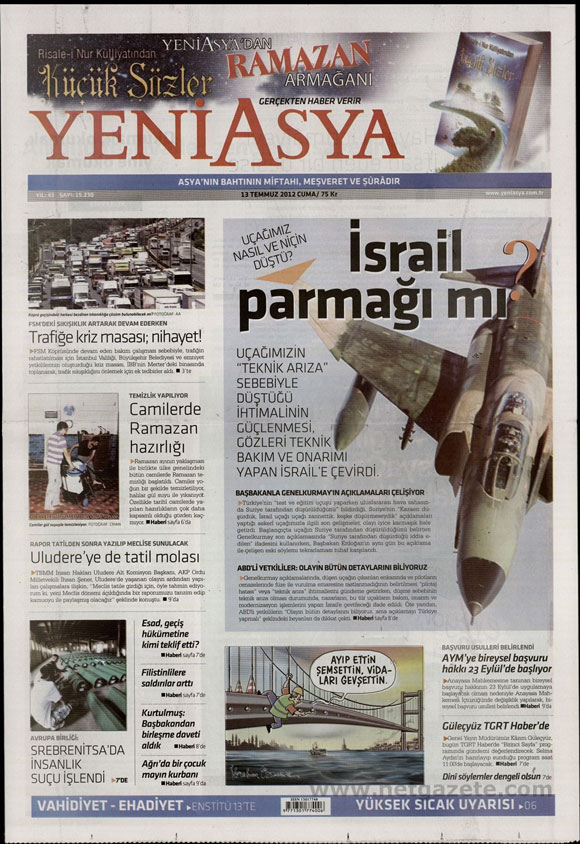 Günün en bomba gazete manşetleri 22
