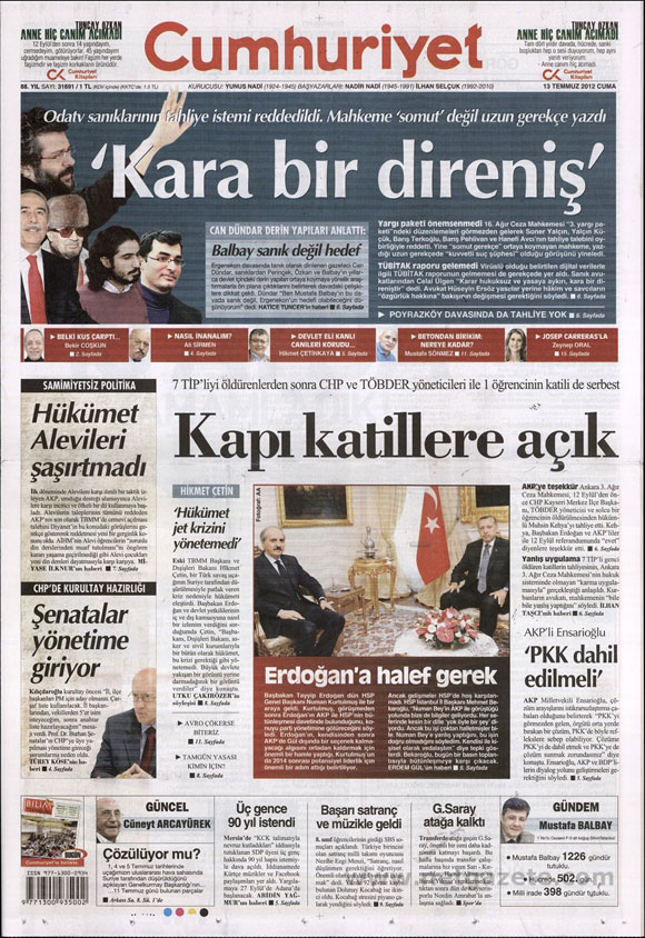 Günün en bomba gazete manşetleri 4