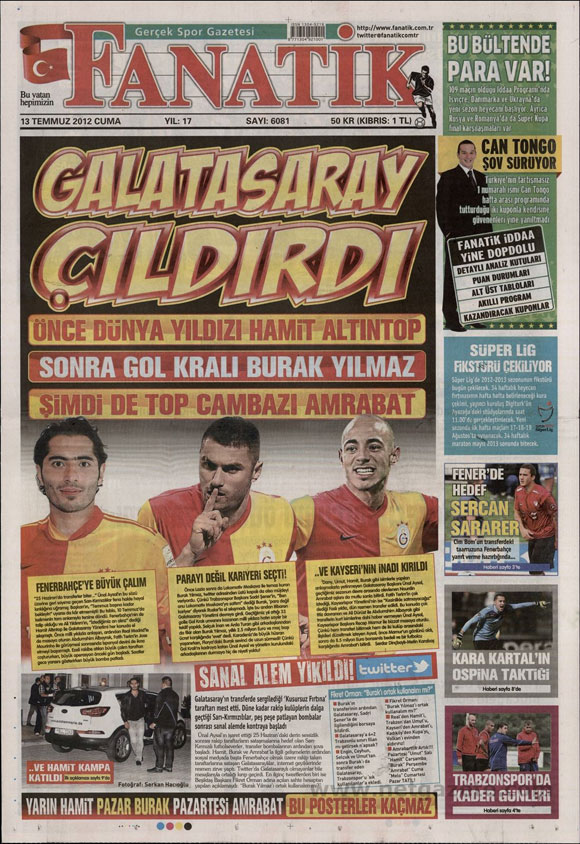 Günün en bomba gazete manşetleri 5