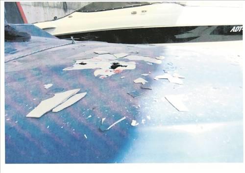 Ağa oğlunun teknesini böyle parçalattı 2