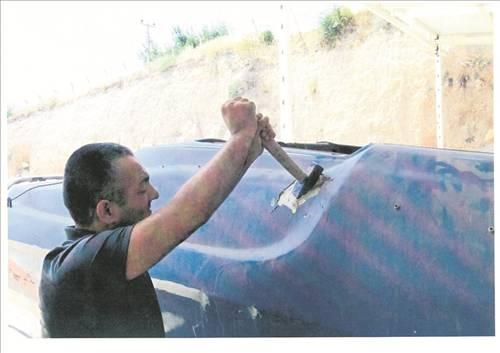 Ağa oğlunun teknesini böyle parçalattı 3