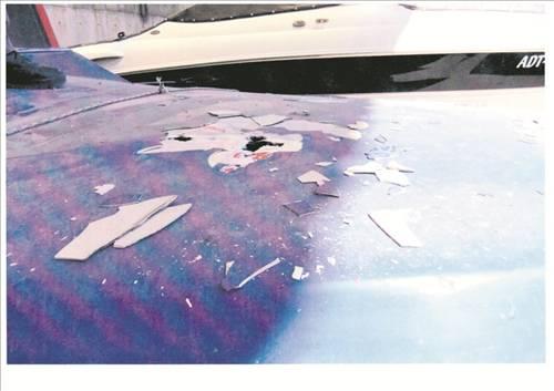 Ağa oğlunun teknesini böyle parçalattı 6
