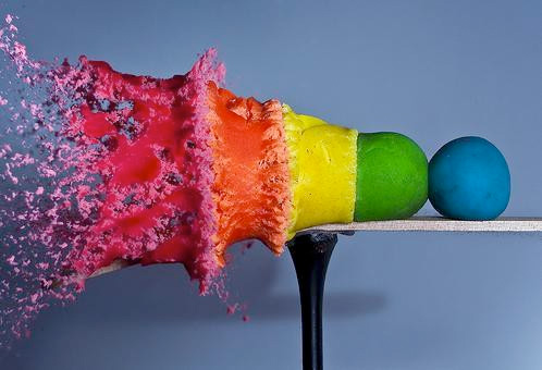 İşte o sıradışı parçalanma anları! 10