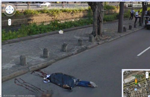 Google kamerasında dehşet 1