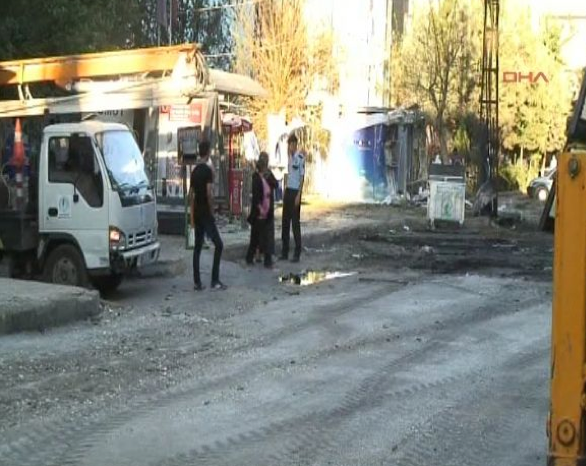 Saldırıdan arta kalan görüntüler 22