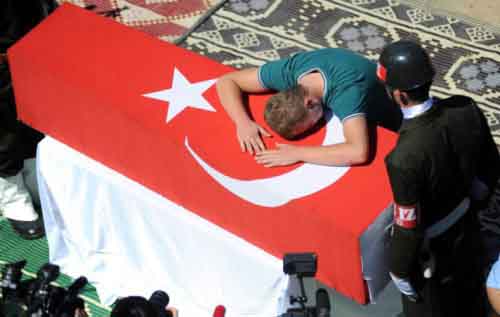 Şehitlerimiz böyle uğurlandı 4
