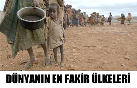 2020 Dünya Bankası verilerine göre dünyanın en fakir ülkeleri 12