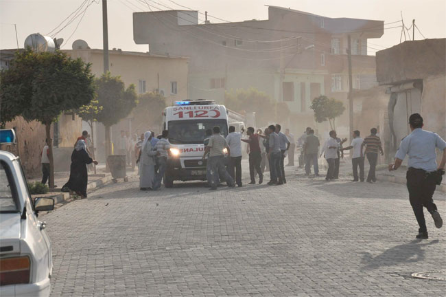 Bombanın düştüğü evin şok görüntüsü 17