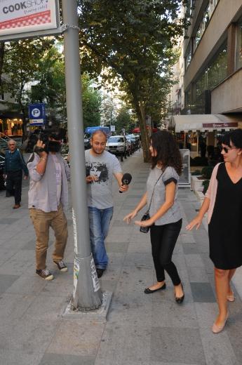 Beren Saat'in panik anları 1