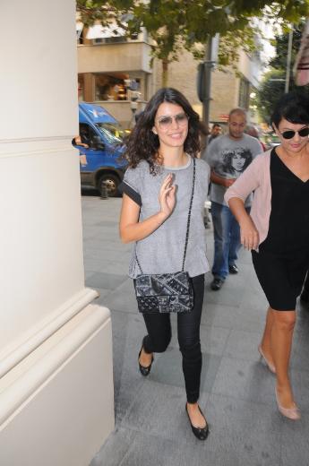 Beren Saat'in panik anları 2