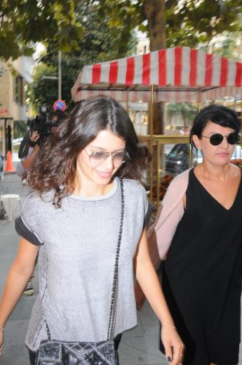 Beren Saat'in panik anları 3