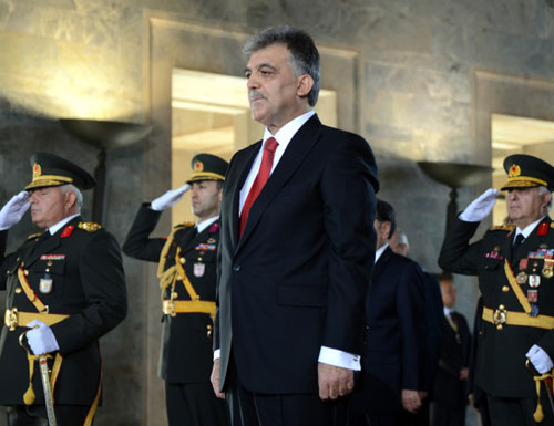 Devlet erkanı Anıtkabir'de! 5