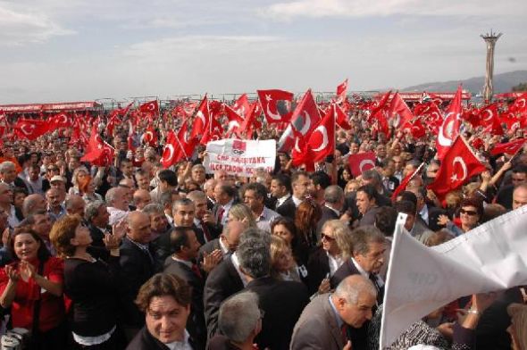 Cumhuriyet yürüyüşüne rekor katılım! 1