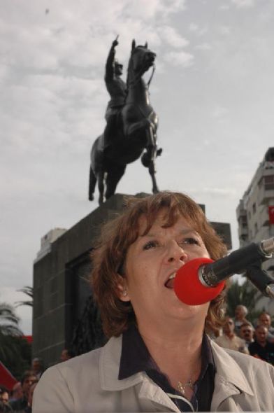 Cumhuriyet yürüyüşüne rekor katılım! 2