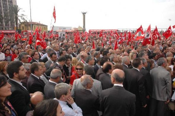 Cumhuriyet yürüyüşüne rekor katılım! 3