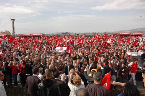 Cumhuriyet yürüyüşüne rekor katılım! 7
