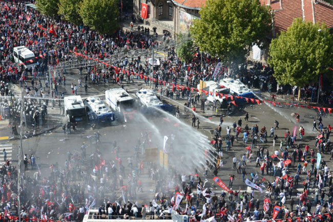 Ankara'da ortalık böyle karıştı 1