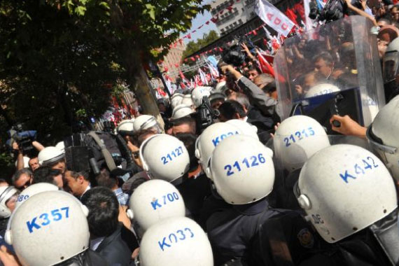 Ankara'da ortalık böyle karıştı 27