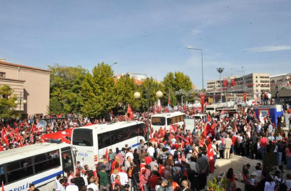 Ankara'da ortalık böyle karıştı 32