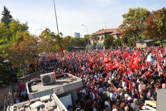 Ankara'da ortalık böyle karıştı 34