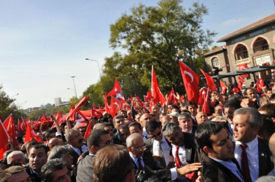Ankara'da ortalık böyle karıştı 41