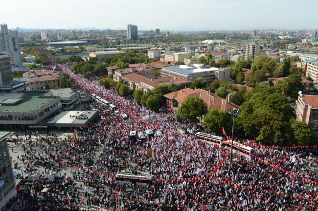 Ankara'da ortalık böyle karıştı 8