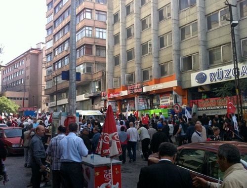 Ankara'da gergin yürüyüş! 3