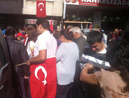 Ankara'da gergin yürüyüş! 4