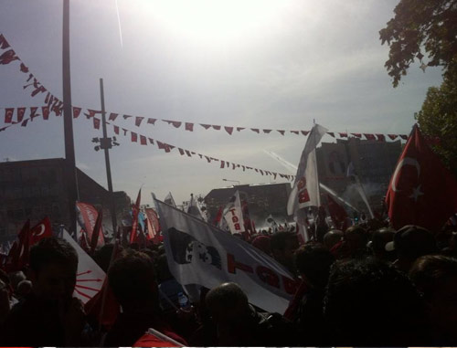 Ankara'da gergin yürüyüş! 6