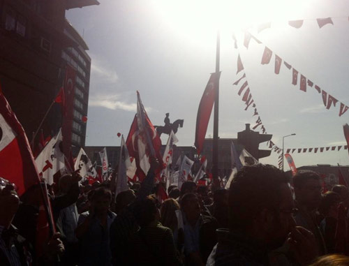 Ankara'da gergin yürüyüş! 9