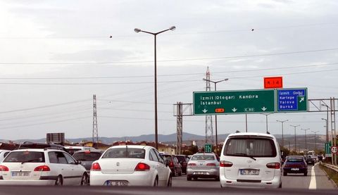 Dikkat! Tatilciler trafiği felç etti 10