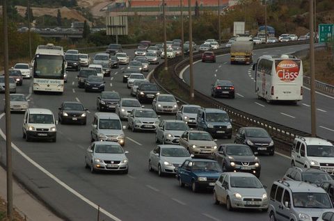 Dikkat! Tatilciler trafiği felç etti 16