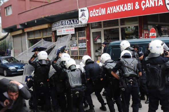 BDP yürüyüşünde olay çıktı 20