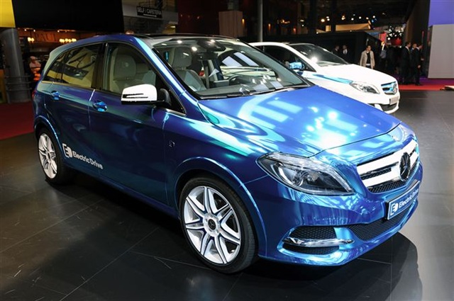 Mercedes-Benz B-Class Electric Drive Concept: Paris 2012 1