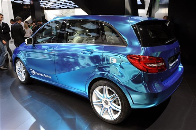 Mercedes-Benz B-Class Electric Drive Concept: Paris 2012 2