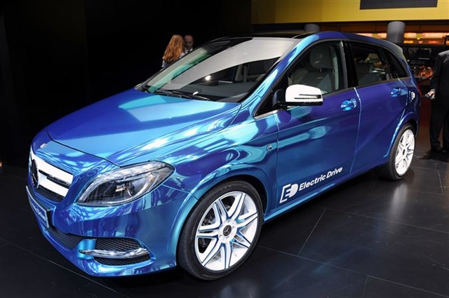 Mercedes-Benz B-Class Electric Drive Concept: Paris 2012 3