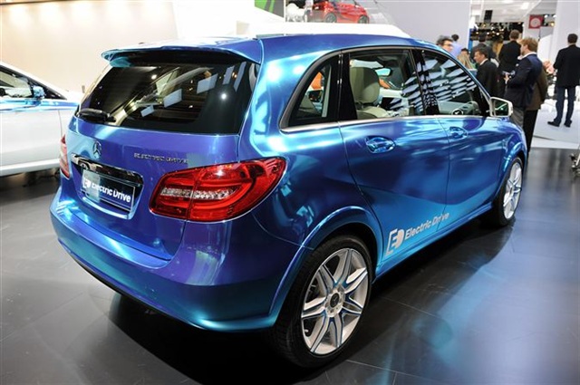 Mercedes-Benz B-Class Electric Drive Concept: Paris 2012 4
