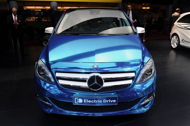 Mercedes-Benz B-Class Electric Drive Concept: Paris 2012 5