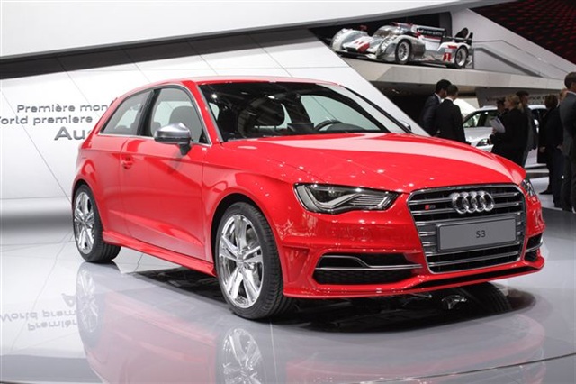 2013 Audi S3: Paris 2012 1