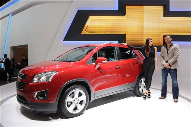 2013 Chevrolet Trax: Paris 2012 3
